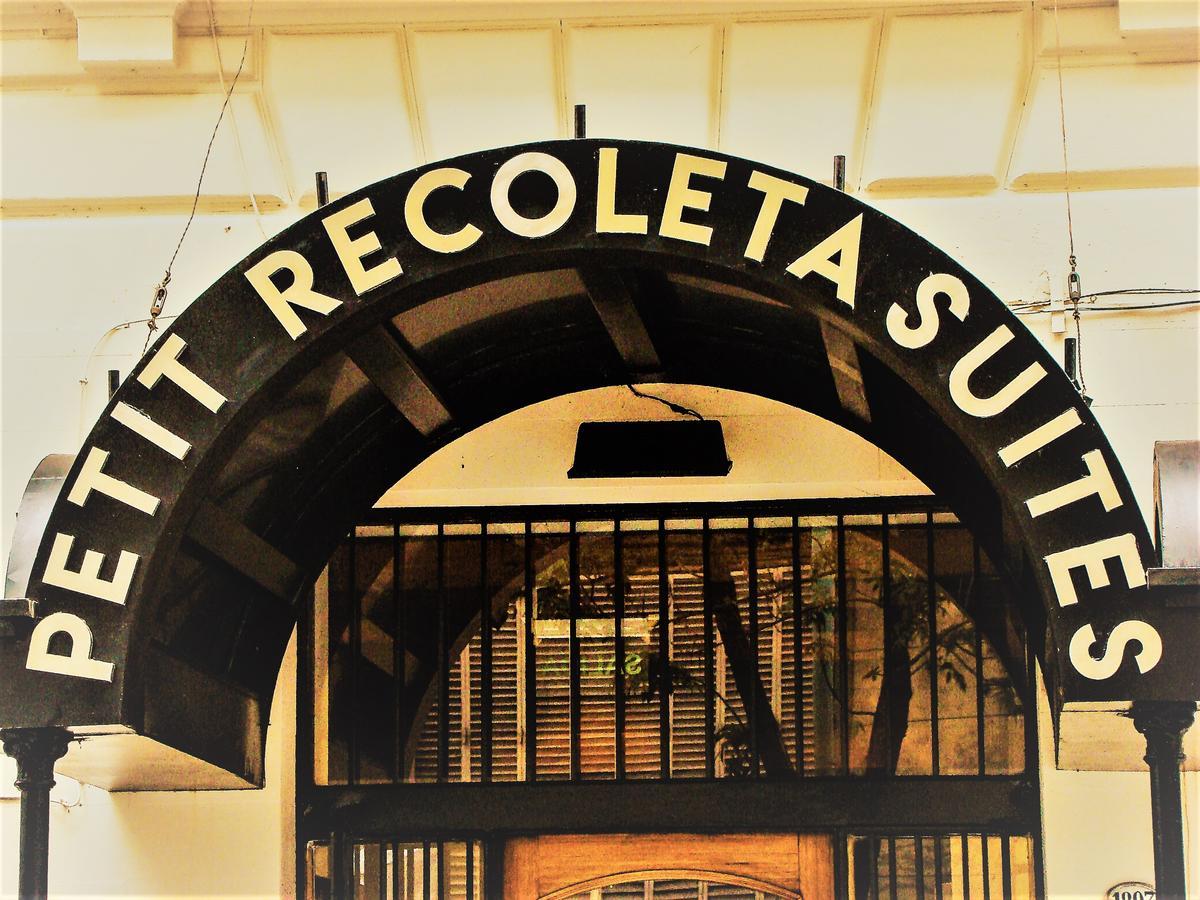 Petit Recoleta Suites Buenos Aires Exterior foto